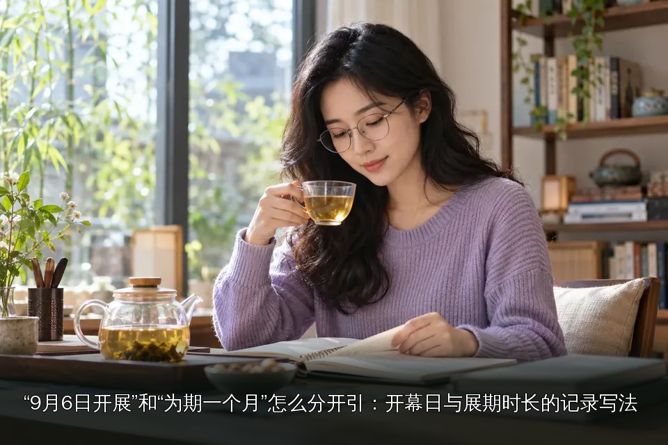 年轻女性品茶主题图|书桌品茶记录